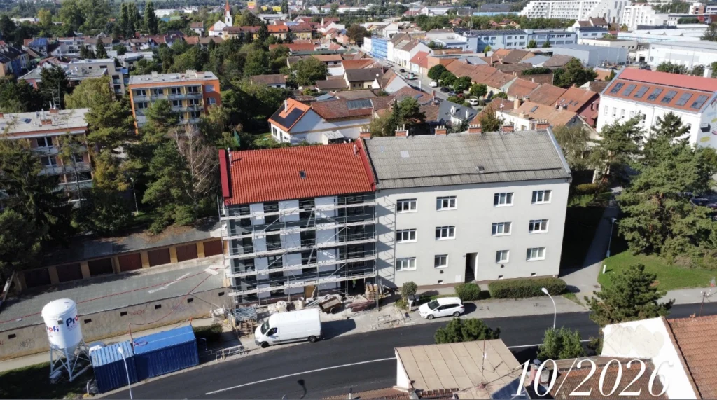Průběh výstavby bytového domu KŠÍROVA lofts